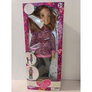 Wispy Walker 32'' Life-Size Doll Red Hair Uneeda American Dreams Doll
